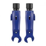 RG596 Electric Coaxial Cable Stripper Pen, Coax Stripper Wire Stripping Pliers Cutter Electrical Tools Hardware Electric Wire Stripper With Hex Head Spanner Cable Stripper Tool