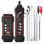 Wire tracker RJ11 RJ45 test line detector, Ethernet LAN multi-function anti-interference network cable tester, used for network maintenance classification, telephone line testing