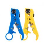 Universal Cable Stripper Knife for Flat or Round UTP Cat5 Cat6 Wire Coaxial Stripping Tool