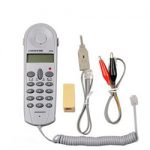 Phone Telephone Butt Test Tester Lineman Tool Cable Set with Connectors and Joiner