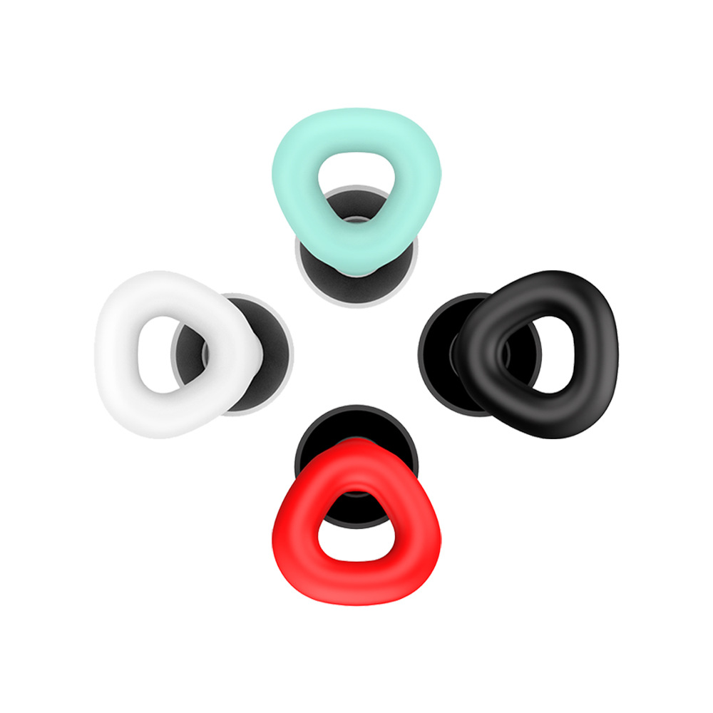 Hot selling Ear Plugs for Sleep Super Soft, Reusable Hearing Protection in Flexible Silicone for Noise Reduction Flights