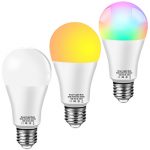 Smart LED Light Bulbs, Color Changing, Bluetooth and Wi-Fi, Christmas Lights and Holiday Decor, Works with Alexa and Google Home