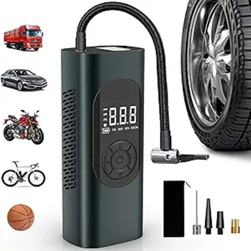 150 PSI cordless tire inflator with 18000mAh battery