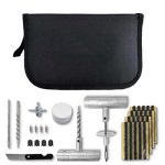 Universal Tire Repair Kit, Heavy Duty Car Emergency Tool Kit for Flat Tire Puncture Repair, 36 Pcs Value Pack, Tire Plug Kit fit for Autos, Cars, Motorcycles, Trucks, RVs, etc.