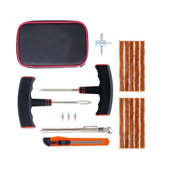 Car and motorcycle tire repair tool multifunctional emergency car tire repair tool tire repair tool set