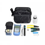 Fiber optic tool kit fusion splicer cold splicing kit tool box optical power meter red light pen cutting knife Miller pliers