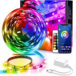led 24V light strip set 3535 low voltage rgb 44 key infrared bluetooth music self-adhesive light strip