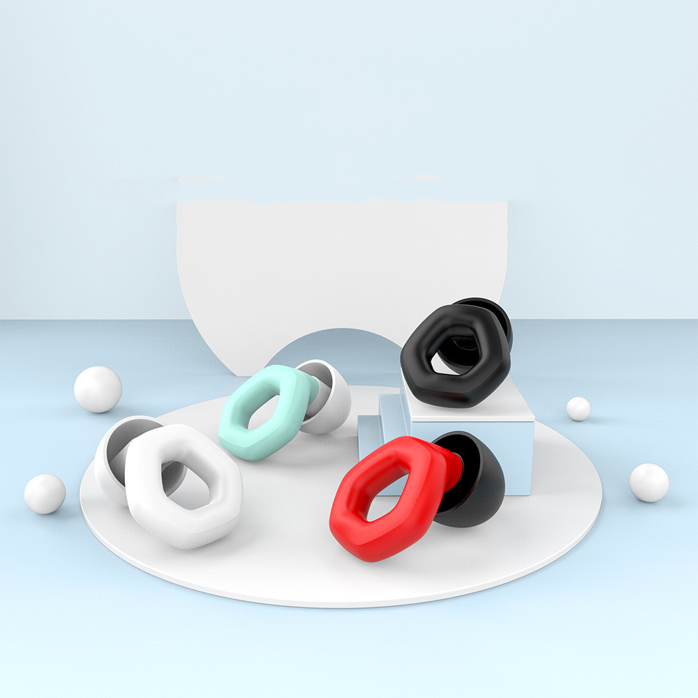 Hot selling Ear Plugs for Sleep Super Soft, Reusable Hearing Protection in Flexible Silicone for Noise Reduction Flights