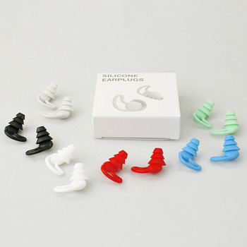 Shark fin earplugs for noise reduction
