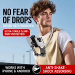 Cycling chest phone mount, filming device, outdoor live streaming chest strap, sports camera neck strap, vlog mount.