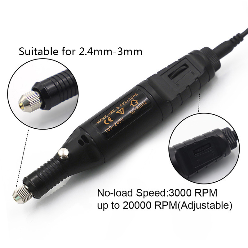 PG1001 Electric Leather Edge Polishing Tool for Leathercraft