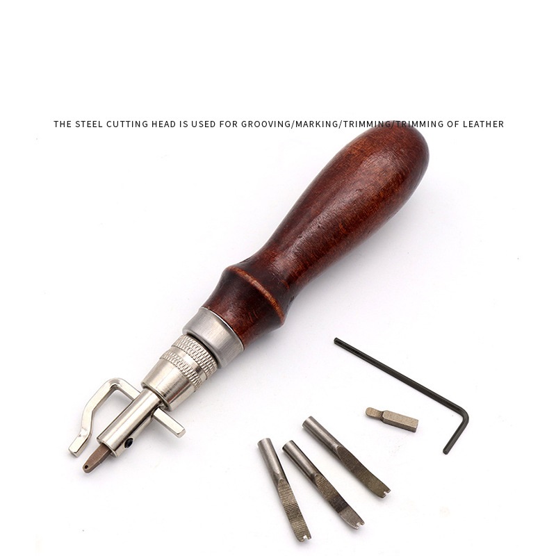 PG1007 7-in-1 Leather Groover for Leathercraft
