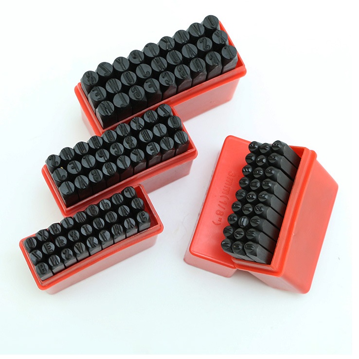 PG1015 Number and Letter Leather Stamp Set for Leathercraft
