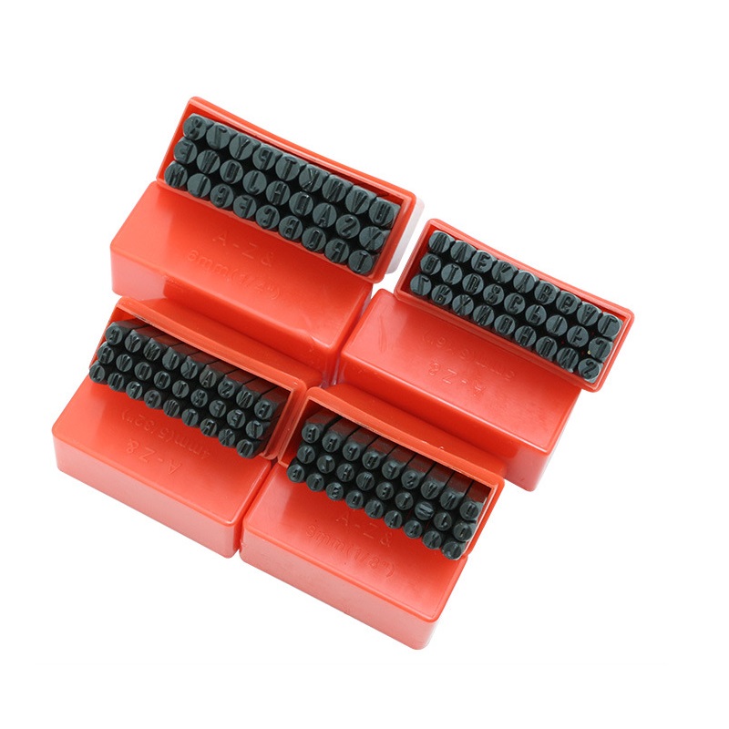 PG1015 Number and Letter Leather Stamp Set for Leathercraft