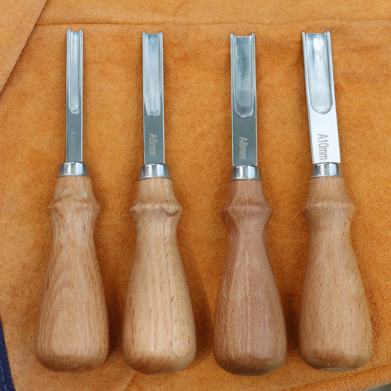 XBQGXBQ001 Leather Skiving and Edge Beveler Tool for Leathercraft