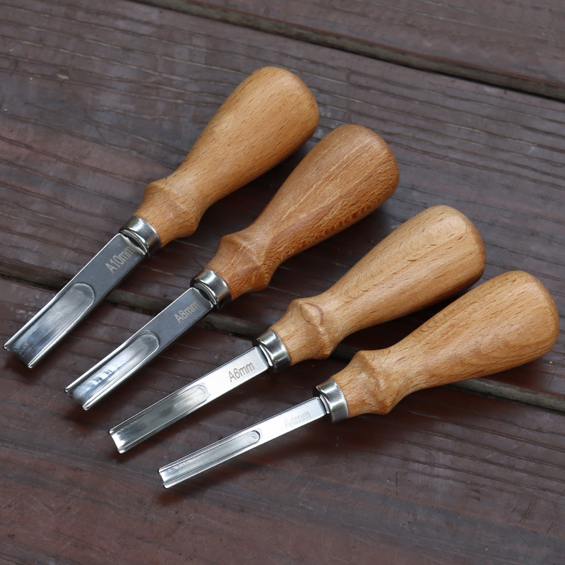 XBQGXBQ001 Leather Skiving and Edge Beveler Tool for Leathercraft