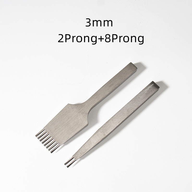 XPZ001 Oblique Flat Pricking Iron for Leathercraft