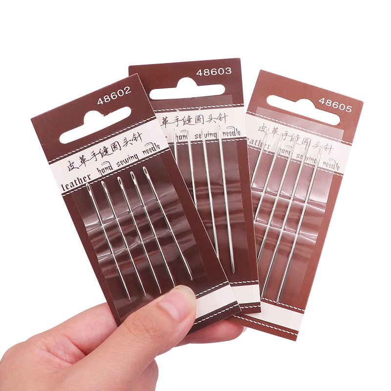 YTSFZ001 Round Tip Hand Sewing Needles for Leathercraft
