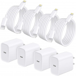 EL002 USB-C Power Adapter with USB-C to Lightning Cable Set - product view