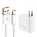 EL004 66W USB Fast Charger with 6A USB-A to USB-C Cable - product view