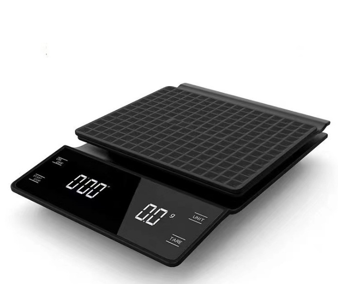 EL008 Digital Coffee Scale Collection with Timer for Pour-Over Brewing - adjustable or application view