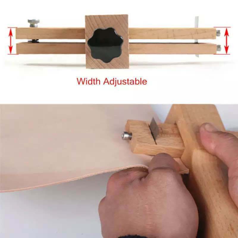 PG1026 adjustable leather strap cutter detail