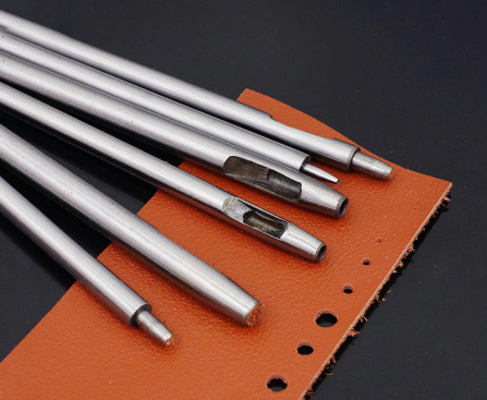 PG1027 10-piece hollow leather belt punch set
