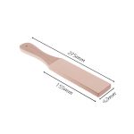 PG1029 Double-Sided Leather Strop Sharpening Board with Wooden Handle - product view